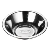 Cross-border stainless steel wide-edge bowl, kitchen multi-functional side dish and seasoning basin, commercial canteen food-grade soup rice bowl Item Picture